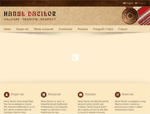 Tablet Screenshot of hanuldacilor.ro